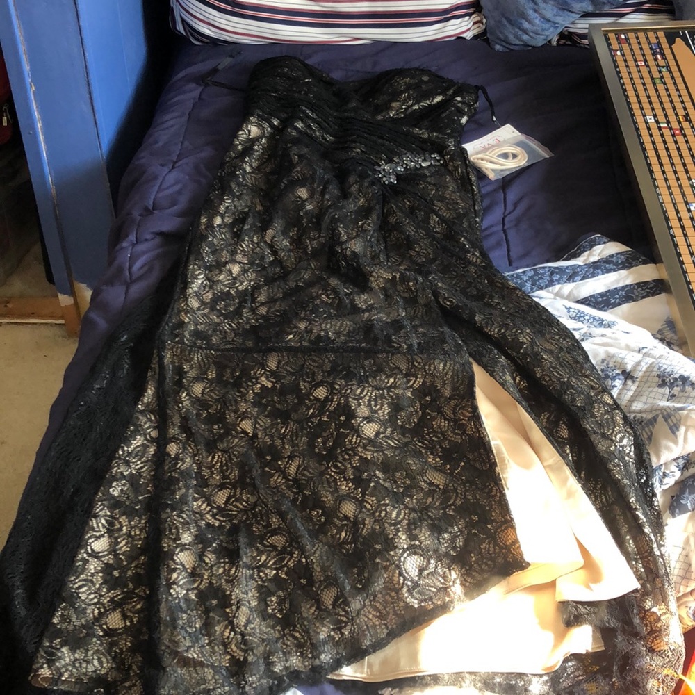 Strapless Formal Gown